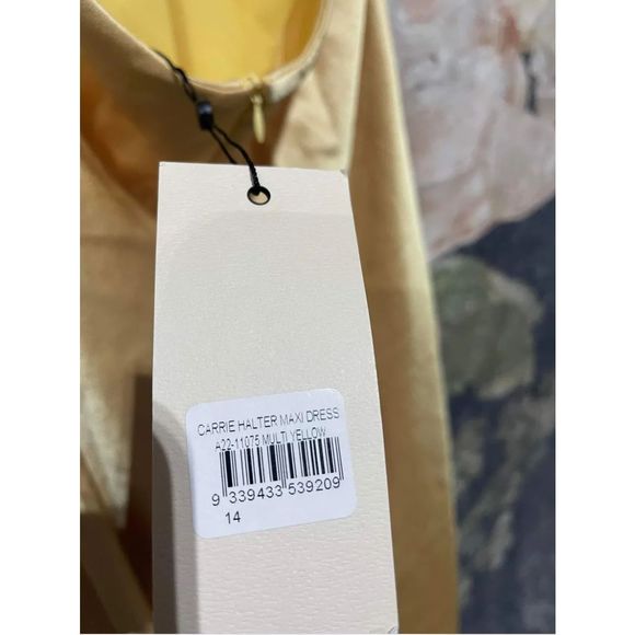 New Bec & Bridge CARRIE HALTER MAXI DRESS  Size Us 10 Australian 14 - Picture 7 of 8